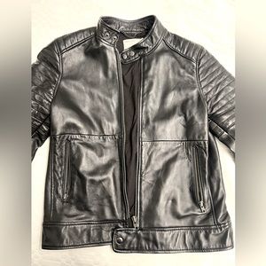 Muubaa 100% Lambskin leather moto jacket